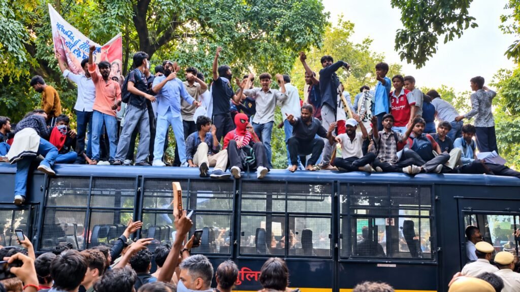 Delhi Jantar Mantar Protest